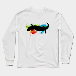 skink color splash Long Sleeve T-Shirt